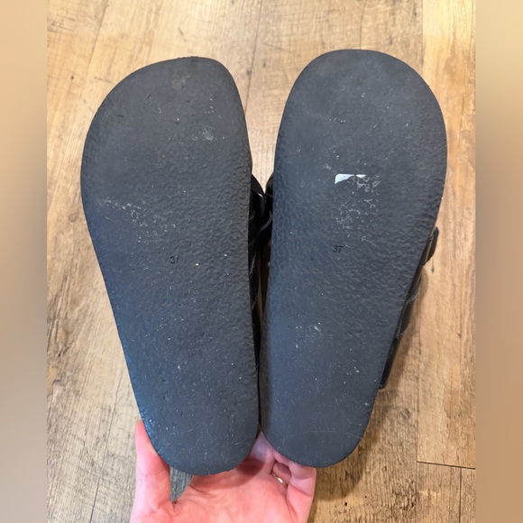 JW Anderson Black Chain Detail Women's Loafers leather 37 - Picture 3 of 4